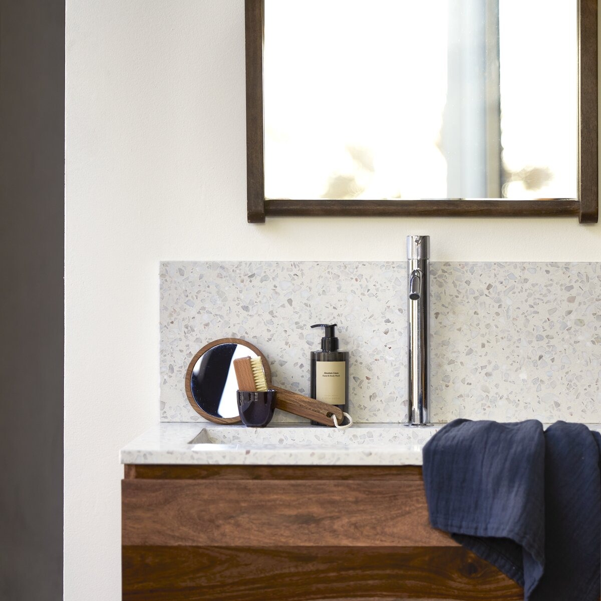AVA prémium terrazzo fali panel holdkő 80x25