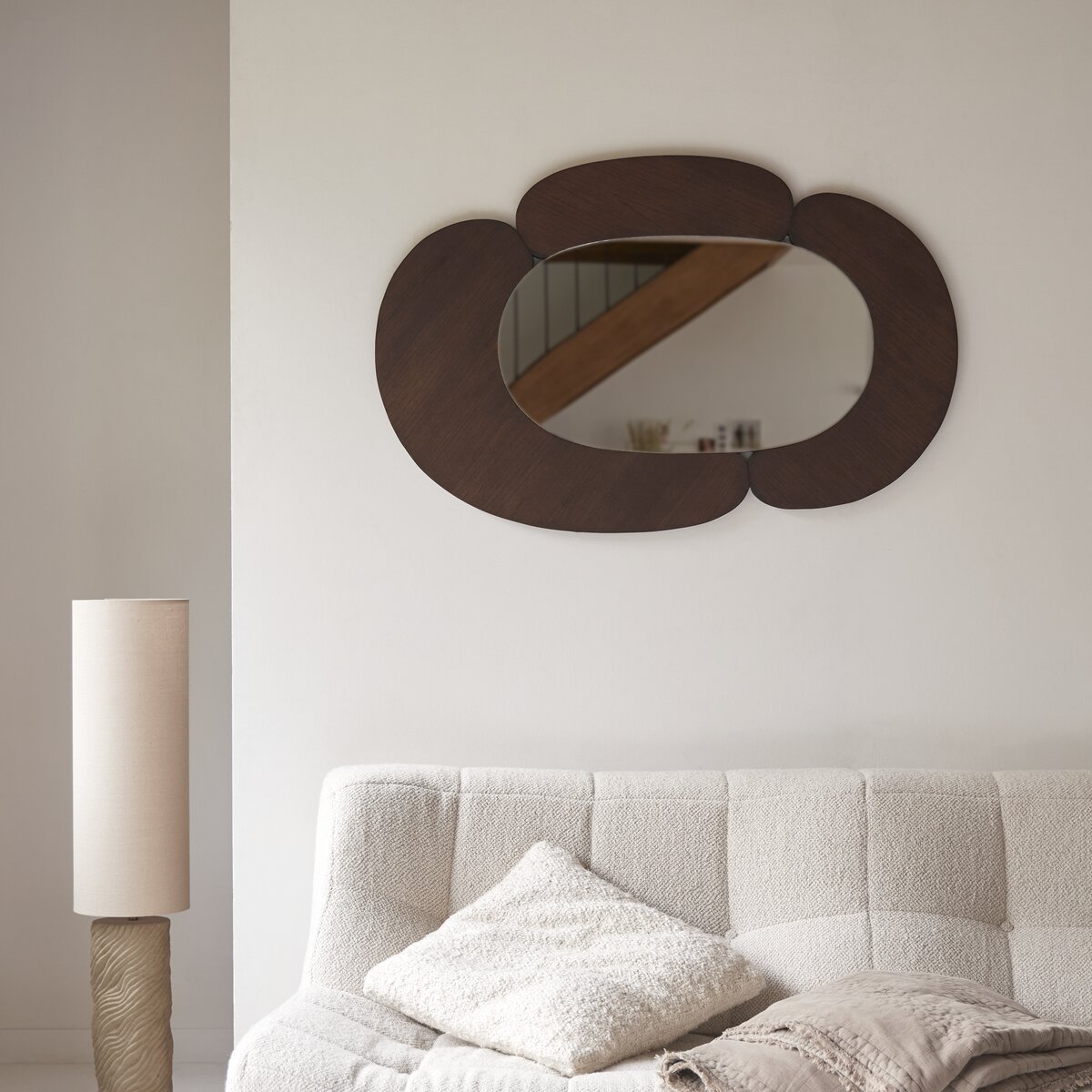 EDA sötét mindifa tükör 115x75