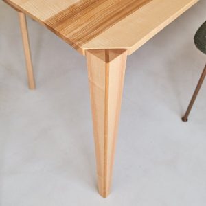 PAULIN francia oliva kőrisfa asztal 220x90