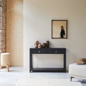 ZENAKA WENGE fenyő konzol asztal 120