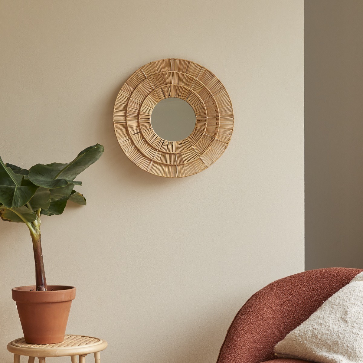 ALAN rattan tükör 50