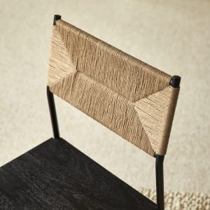 FIDELE fém és rattan szék 2 FIDELE fém és rattan szék