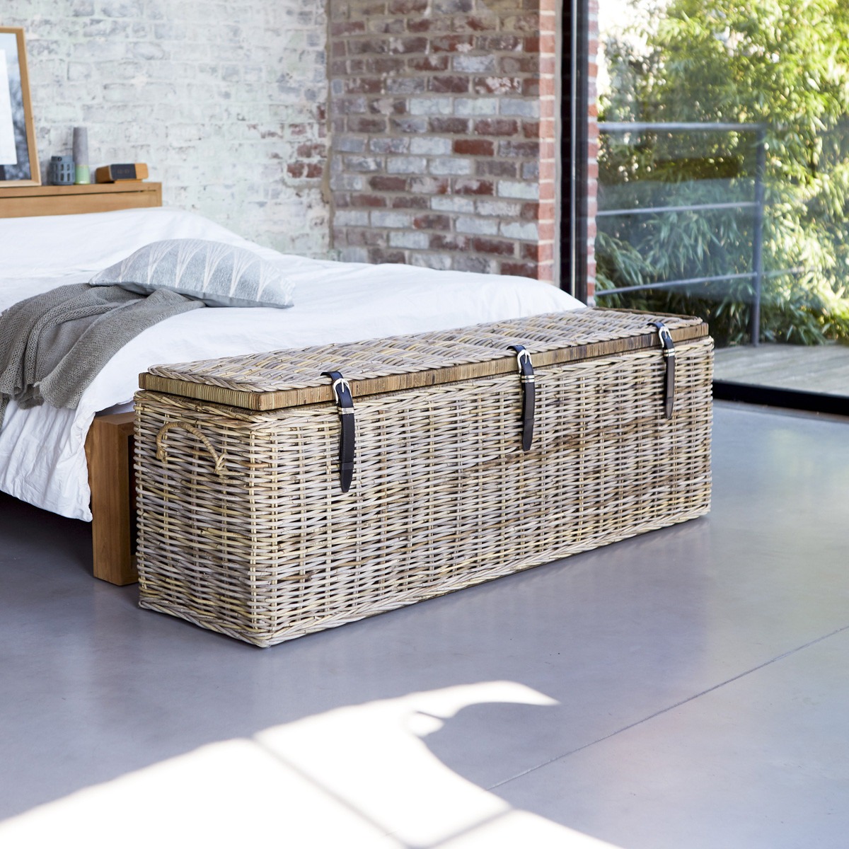 KUBU rattan láda 150