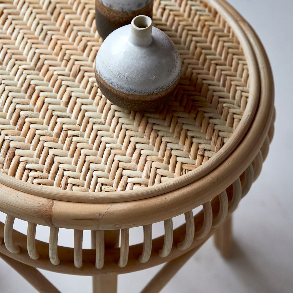 ZITA rattan asztalka 40